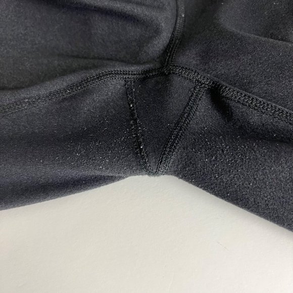 Lucy Powermax Womens Hatha Charcoal Gray Crop Capri Leggings Activewear size S - Picture 9 of 12